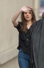 HAILEE STEINFELD at Jimmy Kimmel Live in Hollywood