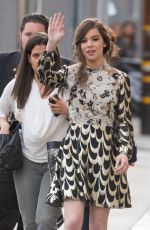 HAILEE STEINFELD at Jimmy Kimmel Live in Hollywood