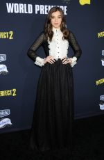 HAILEE STEINFELD at Pitch Perfect 2 Premiere in Los Angeles