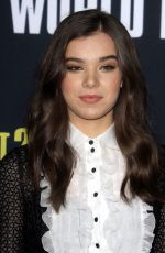HAILEE STEINFELD at Pitch Perfect 2 Premiere in Los Angeles