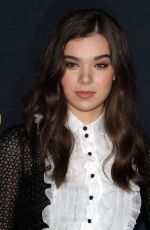 HAILEE STEINFELD at Pitch Perfect 2 Premiere in Los Angeles