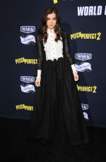 HAILEE STEINFELD at Pitch Perfect 2 Premiere in Los Angeles