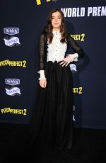 HAILEE STEINFELD at Pitch Perfect 2 Premiere in Los Angeles
