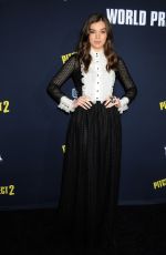 HAILEE STEINFELD at Pitch Perfect 2 Premiere in Los Angeles