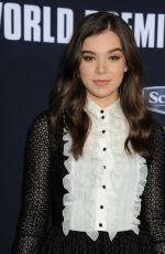 HAILEE STEINFELD at Pitch Perfect 2 Premiere in Los Angeles