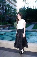 HAILEE STEINFELD at Pitch Perfect 2 Press Conference in Beverly Hills