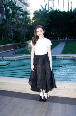 HAILEE STEINFELD at Pitch Perfect 2 Press Conference in Beverly Hills