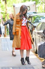 HAILEE STEINFELD Leaves The View in New York
