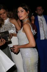 HAILEY BALDWIN at Soiree Chopard Gold Party in Cannes