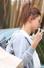 HAILEY BALDWIN Out Shopping in Beverly Hills 05/08/2015
