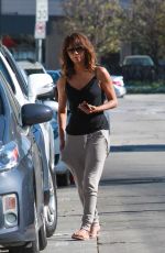 HALLE BERRY Arrives at Kinara Skin Care Clinic & Spa in West Hollywood 04/30/2015
