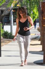 HALLE BERRY Arrives at Kinara Skin Care Clinic & Spa in West Hollywood 04/30/2015