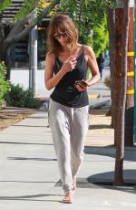 HALLE BERRY Arrives at Kinara Skin Care Clinic & Spa in West Hollywood 04/30/2015
