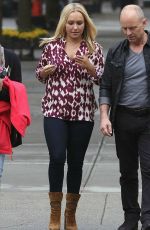 HAYDEN PANETTIERE on the Set of Custody in New York 05/19/2015