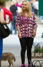 HAYDEN PANETTIERE on the Set of Custody in New York 05/19/2015