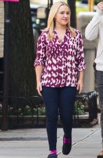 HAYDEN PANETTIERE on the Set of Custody in New York 05/19/2015
