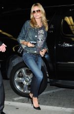 HEIDI KLUM Arrives at Los Angeles International Airport 05/05/2015
