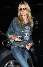 HEIDI KLUM Arrives at Los Angeles International Airport 05/05/2015