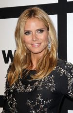 HEIDI KLUM at 2015 Clio Awards in New York