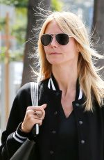 HEIDI KLUM Heading to a Hair Salon in Los Angeles 05/26/2015
