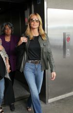 HEIDI KLUM in Jeans at LAX Airport in Los Angeles 05/25/2015