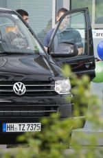 HEIDI KLUM Leaves SAP Arena in Mannheim