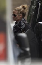 HEIDI KLUM Leaves SAP Arena in Mannheim