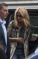 HEIDI KLUM Out and About in Berlin 15/05/2015