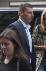HEIDI KLUM Out and About in Berlin 15/05/2015