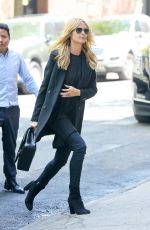 HEIDI KLUM Out and About in New York 05/08/2015