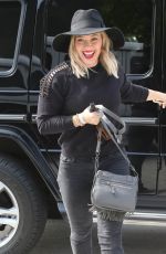 HILARY DIFF in Black Out in West Hollywood 05/06/2015