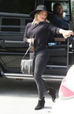 HILARY DIFF in Black Out in West Hollywood 05/06/2015