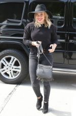HILARY DIFF in Black Out in West Hollywood 05/06/2015