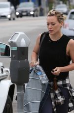 HILARY DUFF Out and About in Los Angeles 05/24/2015
