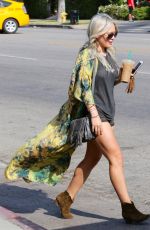 HILARY DUFF Out and About in Studio City 05/03/2015