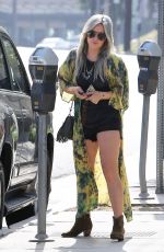 HILARY DUFF Out and About in Studio City 05/03/2015