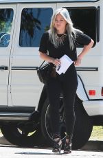 HILARY DUFF Out and About in West Hollywood 05/01/2015