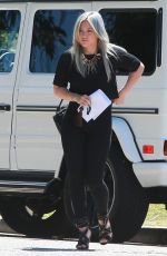 HILARY DUFF Out and About in West Hollywood 05/01/2015