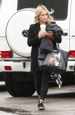 HILARY DUFF Out and About in West Hollywood 05/14/2015