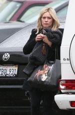 HILARY DUFF Out and About in West Hollywood 05/14/2015