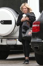HILARY DUFF Out and About in West Hollywood 05/14/2015