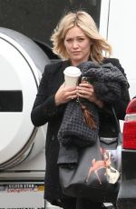 HILARY DUFF Out and About in West Hollywood 05/14/2015