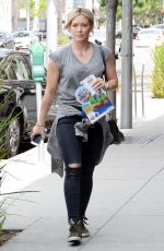 HILARY DUFF Out in Beverly Hills 05/09/2015