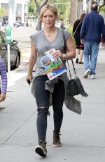 HILARY DUFF Out in Beverly Hills 05/09/2015