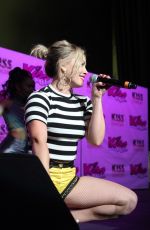 HILARY DUFF Performs at Kiss 108 Presents Kiss Concert 2015 in Mansfield