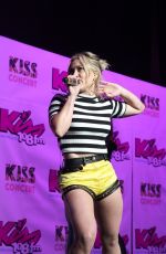 HILARY DUFF Performs at Kiss 108 Presents Kiss Concert 2015 in Mansfield