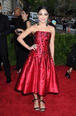 VANESSA HUDGENS at MET Gala 2015 in New York