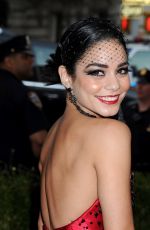 VANESSA HUDGENS at MET Gala 2015 in New York