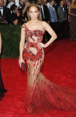 JENNIFER LOPEZ at MET Gala 2015 in New York