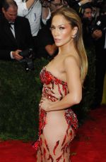 JENNIFER LOPEZ at MET Gala 2015 in New York